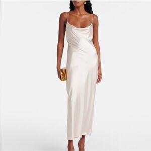Alice + Olivia | NWT! HARMONY DRAPEY SLIP MIDI DRESS SIZE: 2